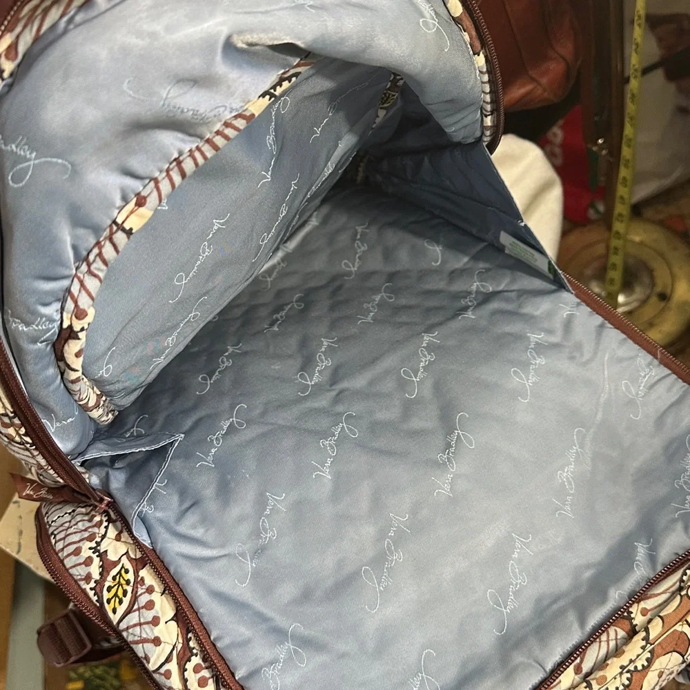 Vera Bradley backpack.  Blue floral “Slate Blooms “